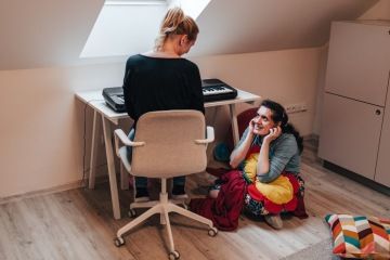 Pohled na interiér Nového domova, ukazující, kam směřuje podpora od dárců.